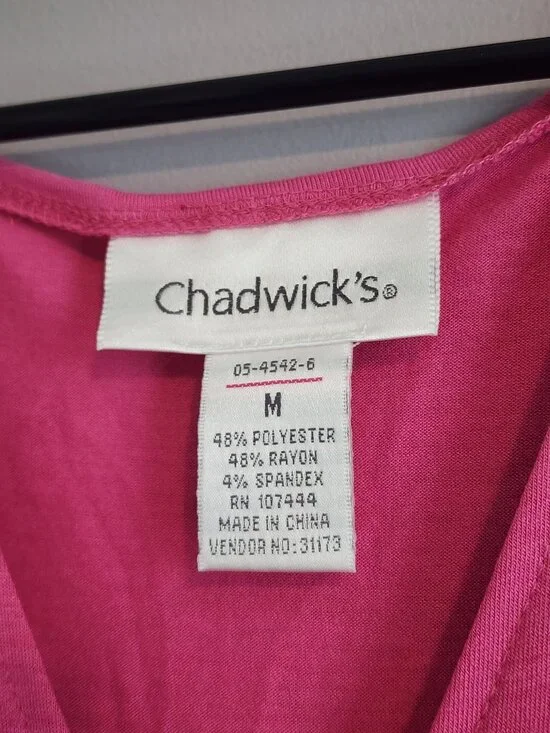 Chadwicks Colorful Spring Maxi Dress - Size Medium (Used) - Picture 4 of 9